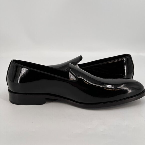 Johnston & Murphy Gavney Black Patent Leather Loafers Size 11M Formal Slip On main image 6